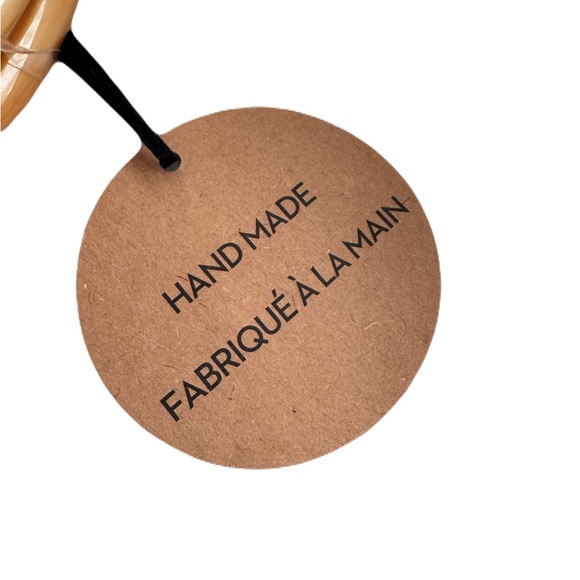 Pancake Shaped Stoneware Canister - Picture 6 of 6